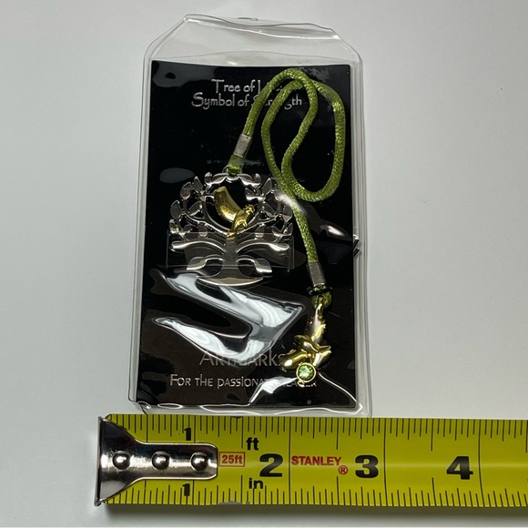 Artmarks By Cynthia GaleTree Of Life Symbol Of Strength Metal Charm Bookmark NWT - Picture 8 of 10